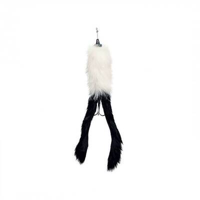 D. ABU GARCIA Hairy Killer 21G WHITE BLACK