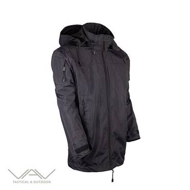 VAV 3TECH 01 Su-Rüzgar Geçirmez Mont Siyah XS