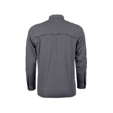 VAV Uzun Kol Gömlek Tacflex-03 Füme 4XL