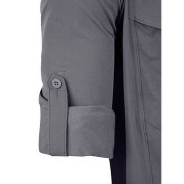 VAV Uzun Kol Gömlek Tacflex-03 Füme 4XL